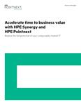 Accelerate time to business value with HPE Synergy and   HPE Pointnext